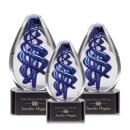 Expedia Black on Paragon Base Glass Award