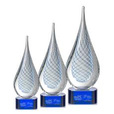 Employee Gifts - Beasley Blue Glass Award