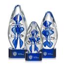 Eminence Blue on Paragon Base Glass Award