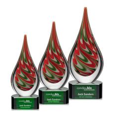Employee Gifts - Glendower Green Glass Award