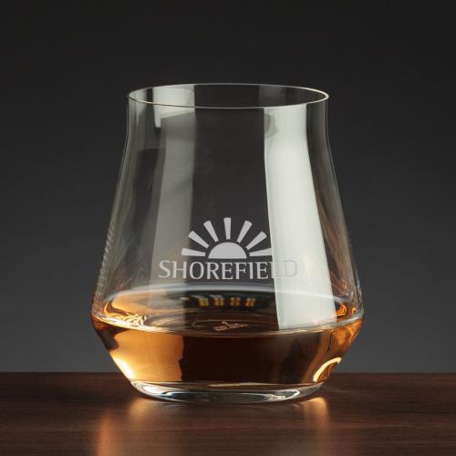 Corporate Recognition Gifts - Etched Barware - Braemore Whiskey Taster - Deep Etch