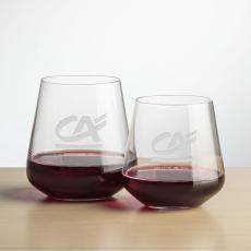 Employee Gifts - Cannes Stemless Wine - Deep Etch