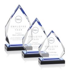 Employee Gifts - Beckenham Blue Arch & Crescent Acrylic Award