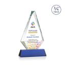 Windsor on Newhaven Full Color Blue Diamond Crystal Award