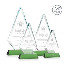 Employee Gifts - Windsor Green on Newhaven Diamond Crystal Award