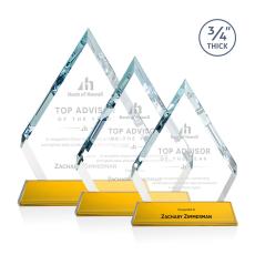 Employee Gifts - Apex Amber on Newhaven Diamond Crystal Award