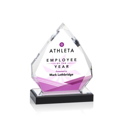 Corporate Awards - Beckenham Full Color Silver Acrylic Award