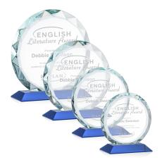 Employee Gifts - Centura Blue Circle Crystal Award