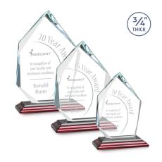 Employee Gifts - Deerhurst Ice Albion Peak Crystal Award