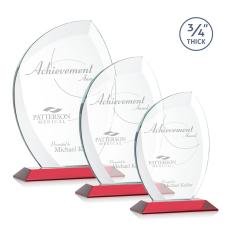 Employee Gifts - Wichita Red Flame Crystal Award