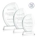 Wichita Clear on Newhaven Base Flame Crystal Award