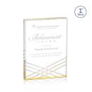 Chestham Gold Rectangle Acrylic Award