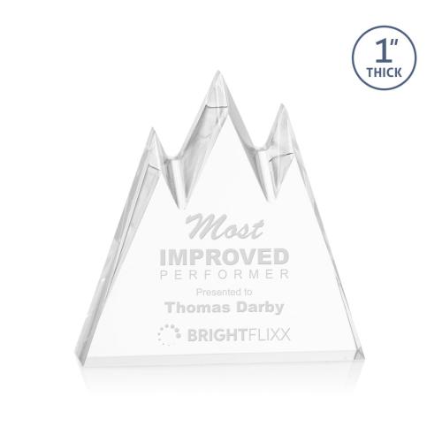 Corporate Awards - Banff Clear Peak Acrylic Award