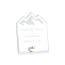 Polaris Summit Gold Peak Acrylic Award