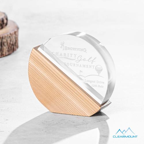 Corporate Awards - Soleil Circle Wood Award
