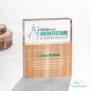 Arbuste Full Color Rectangle Wood Award