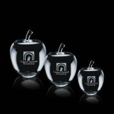 Employee Gifts - Melford Apple Apples Crystal Award