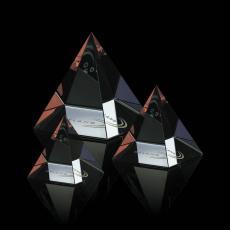 Colored Pyramid Crystal Award - Corporate Awards