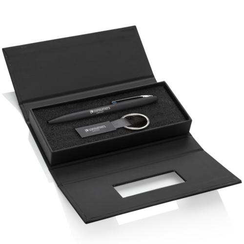 Corporate Recognition Gifts - Executive Gifts - Banos pen/Keyring Gift Set