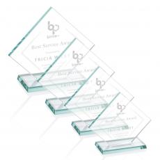 Employee Gifts - Huron Jade Diamond Glass Award