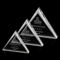 Employee Gifts - Tideswell Pyramid Crystal Award