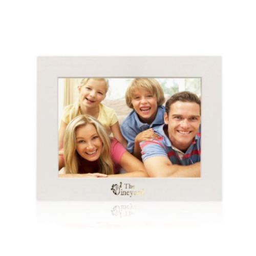Corporate Recognition Gifts - Picture Frames - Leiber Bevel - White