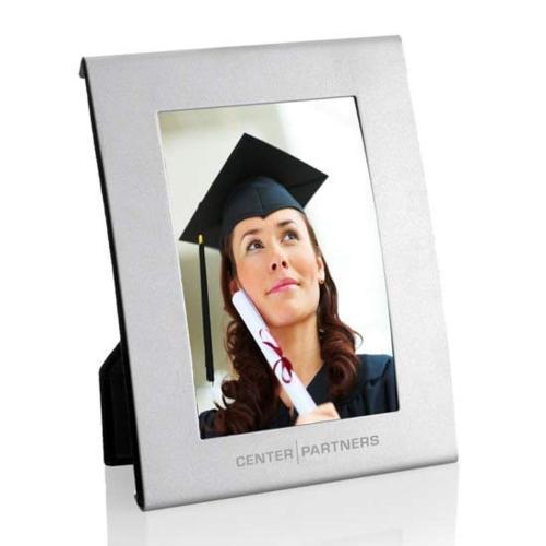 Corporate Recognition Gifts - Picture Frames - Bremmer Frame - Silver