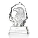 Ottavia Eagle Head Animals Crystal Award