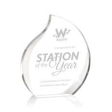 Preswick Flame Crystal Award - Corporate Awards