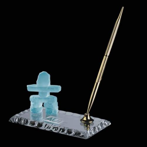 Corporate Recognition Gifts - Executive Gifts - Inukshuk Penholder