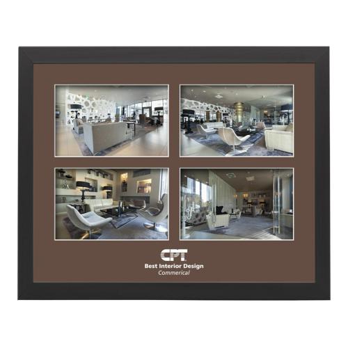 Corporate Recognition Gifts - Picture Frames - Dunmore 4 Picture Frame 