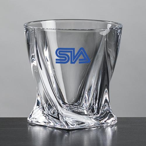 Corporate Recognition Gifts - Etched Barware - Oasis OTR - Imprinted