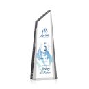 Akron Tower Full Color Obelisk Crystal Award
