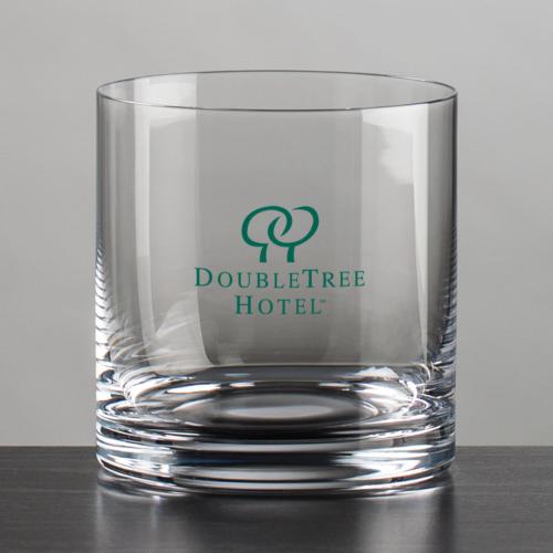 Corporate Recognition Gifts - Etched Barware - Franca OTR/DOF - Imprinted