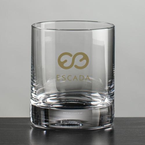 Corporate Recognition Gifts - Etched Barware - Dresden OTR - Imprinted