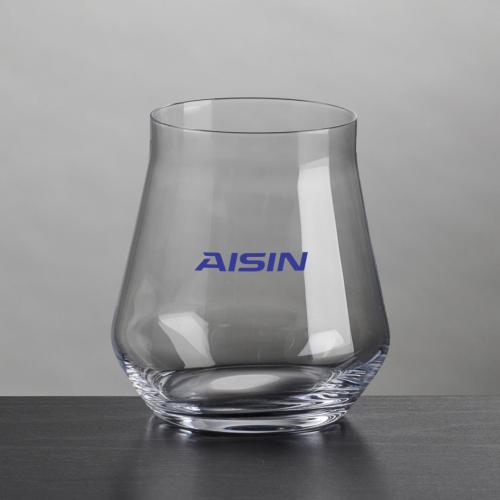 Corporate Recognition Gifts - Etched Barware - Bretton OTR - Imprinted