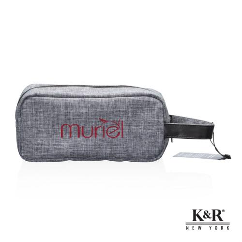 Corporate Recognition Gifts - Executive Gifts - K&R New York™ Bowery Toiletry Bag