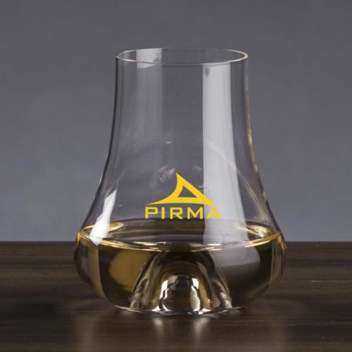 Corporate Recognition Gifts - Etched Barware - Boston Whiskey Taster - Imprinted