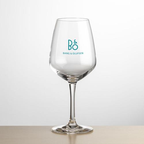 Corporate Recognition Gifts - Etched Barware - Wine Glasses - Mandelay Wine - Imprinted