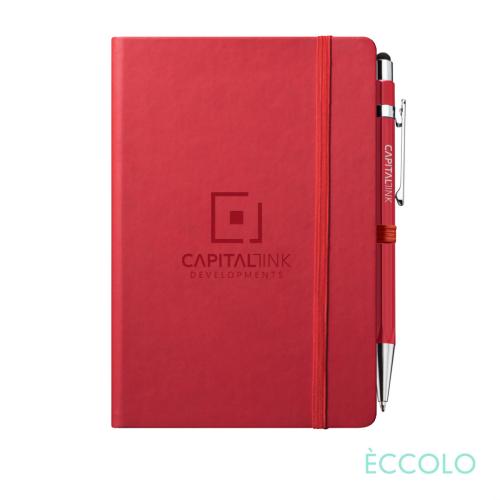 Corporate Recognition Gifts - Executive Gifts - Eccolo® Cool Journal/Atlas Pen/Stylus Pen - (M)