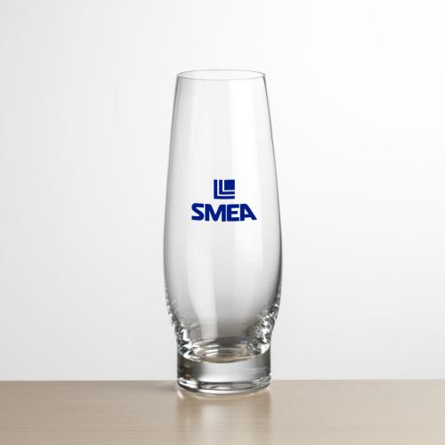 Corporate Recognition Gifts - Etched Barware - Glenarden Stemless Flute - Imprinted