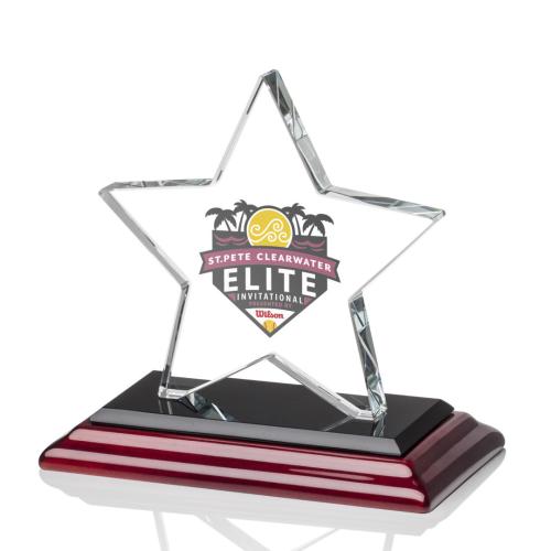 Corporate Awards - Sudbury Full Color Albion Star Crystal Award