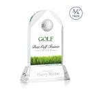 Blake Golf on Newhaven Full Color Starfire Arch & Crescent Crystal Award