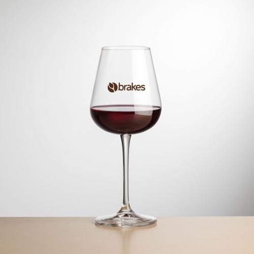 Corporate Recognition Gifts - Etched Barware - Wine Glasses - Howden Wine - Imprinted