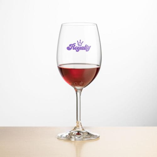 Corporate Recognition Gifts - Etched Barware - Wine Glasses - Townsend Wine - Imprinted