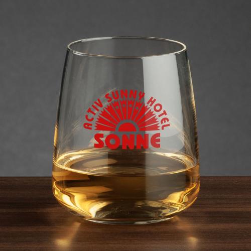 Corporate Recognition Gifts - Etched Barware - Dunhill Whiskey Taster 12.25 oz - Imprinted