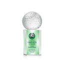 Golf Ball Full Color Spheres on Dakota Crystal Award