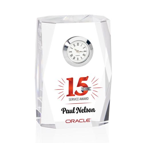 Corporate Gifts, Recognition Gifts and Desk Accessories - Clocks - Adelaide Full Color Clock
