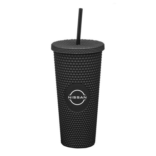 Corporate Awards - Newest Additions - Crenshaw Textured Tumbler w/ Straw - 21oz