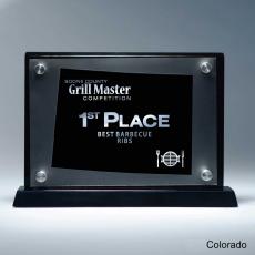 Employee Gifts - Frosted Acrylic Cutout Colorado Award